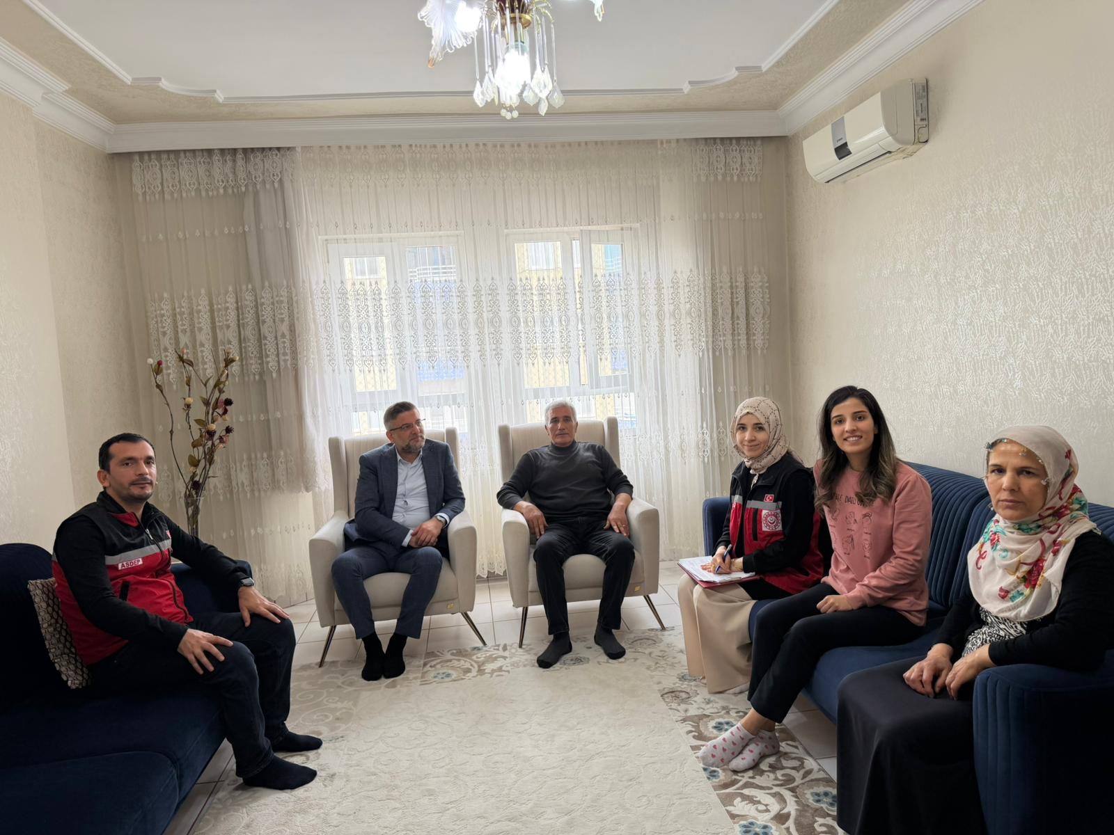 Şehit Yakınları ve Gazi Hizmetleri Birimimiz ile Kıymetli Gazimiz Yusuf Taymur ve ailesini ziyaret