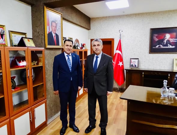 İl Müdürümüz İlkay Türkoğlu, İncirliova Kaymakamımız Sn. İlhan Aba’yı Makamında Ziyareti