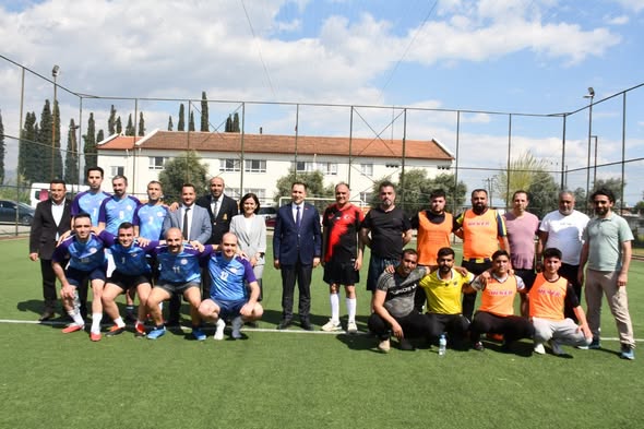 İl Müdürlüğümüz Personelleri ile Kocagür Mahallemizin Kıymetli Gençleriyle Düzenlediğimiz Futbol Karşılaşması