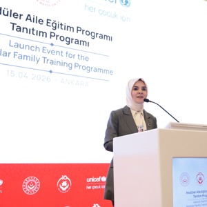 Bakanımız Mahinur Özdemir Göktaş "Modüler Aile Eğitim Programı Tanıtım Töreni"nde konuştu: - fotoğraf 1