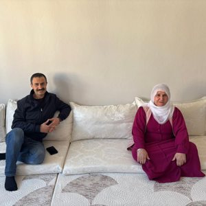 Aziz Şehitlerimiz Şehmus Mama’nın yengesi Halime Mama ve Reşat Taşan’ın eşi Naciye Taşan’ı ziyaret  - fotoğraf 3