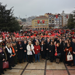 KASTAMONU'DA İLK KADIN MİTİNGİNİN 100. YIL DÖNÜMÜNE BAKAN YARDIMCIMIZ AYŞE ERGEZEN KATILDI - fotoğraf 19