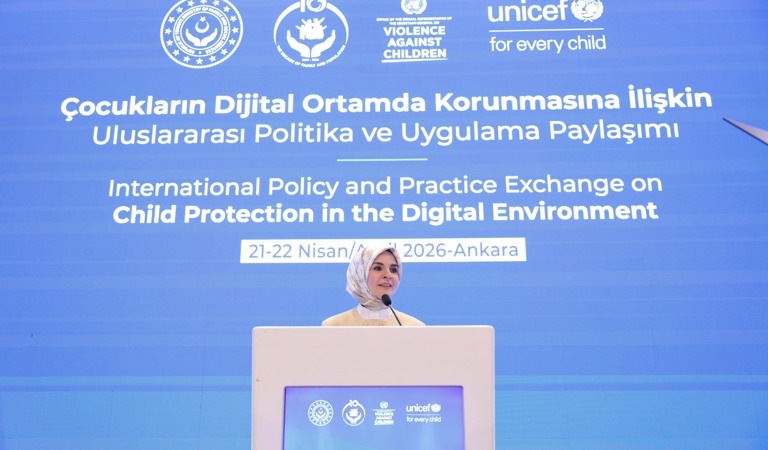 Bakanımız Göktaş çocukların dijital ortamda korunmasına ilişkin toplantının kapanışında konuştu