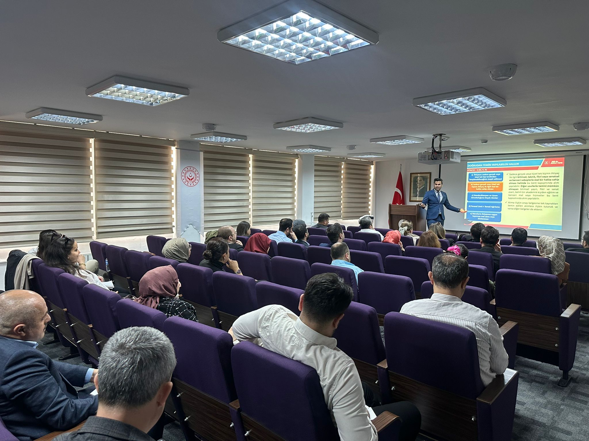 Bakanlığımız Personeline Yönelik Kamu İhale Mevzuatı Eğitimi Düzenlendi