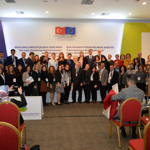 The first annual conferences within the scope of social inclusion project for individuals with mental disabilities were held in Ankara on 9-10 December 2019 - fotoğraf 1