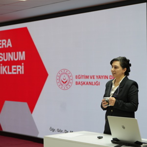 Bakanlığımız Personeline Yönelik Kamera Önü Eğitimi Verildi - fotoğraf 3