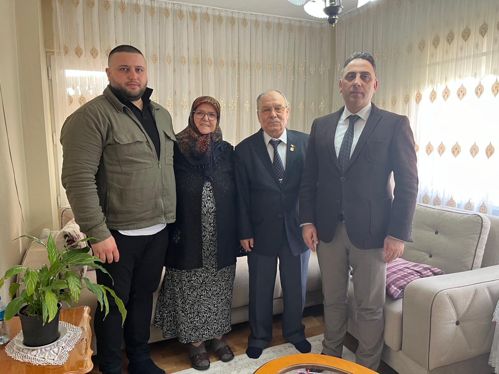 İl Müdürümüz Harun TOHUMCU, Kıbrıs Gazimiz Hasan KEL'i Ziyaret Etti.