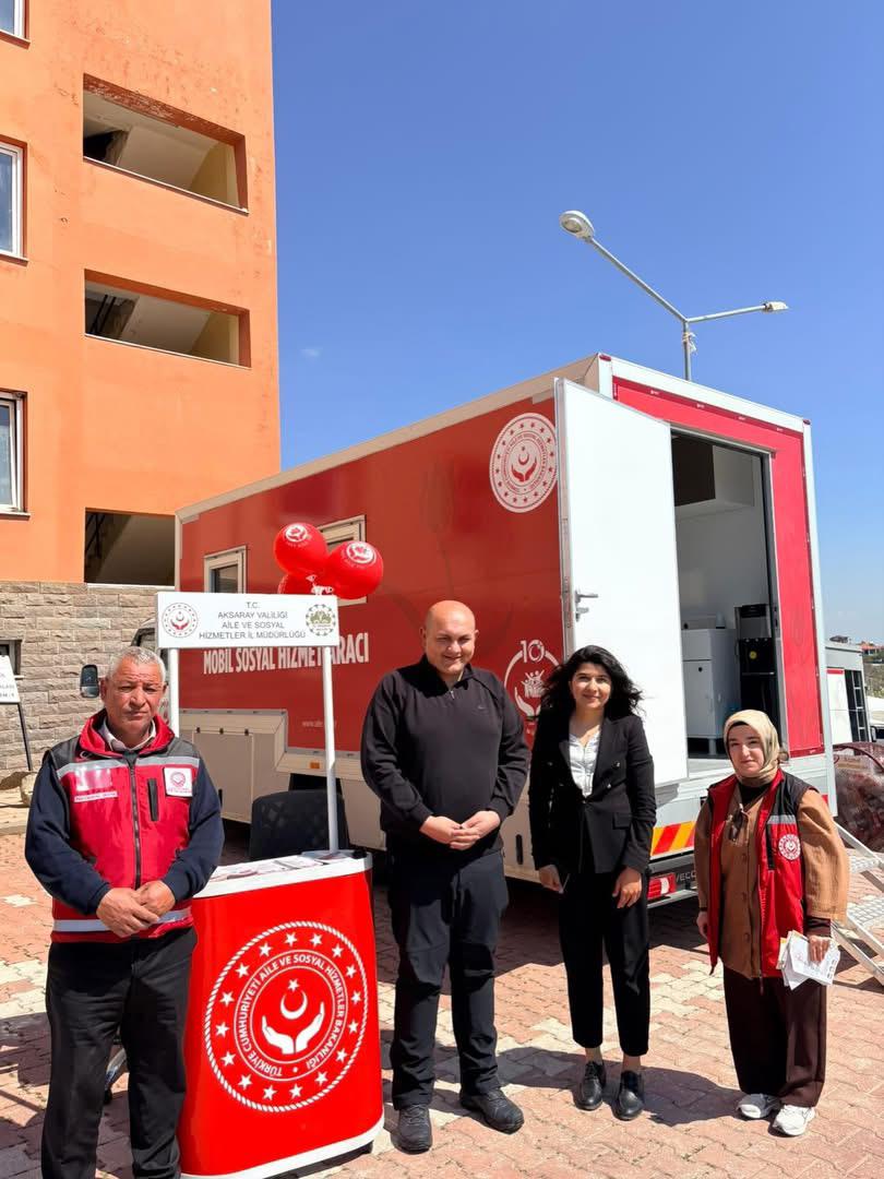Mobil Sosyal Hizmet Aracımız Sahada: Ortaköy – Ağaçören – Sarıyahşi
