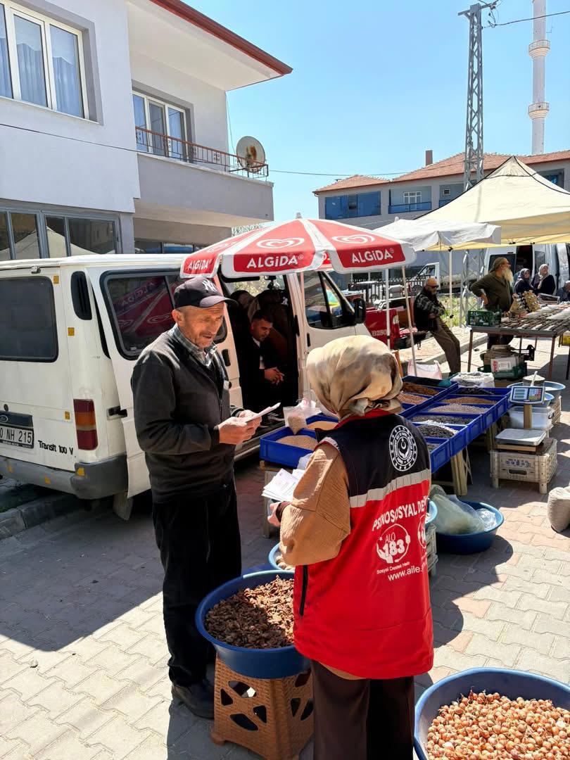 Mobil Sosyal Hizmet Aracımız Sahada: Ortaköy – Ağaçören – Sarıyahşi - fotoğraf 2