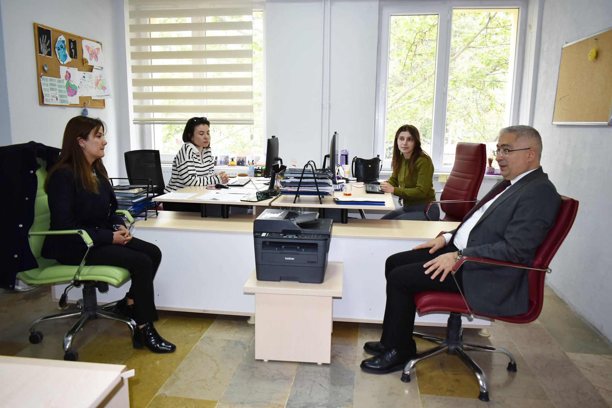 İl Müdürümüzden Orhaneli Sosyal Hizmet Merkezi’ne İnceleme Ziyareti