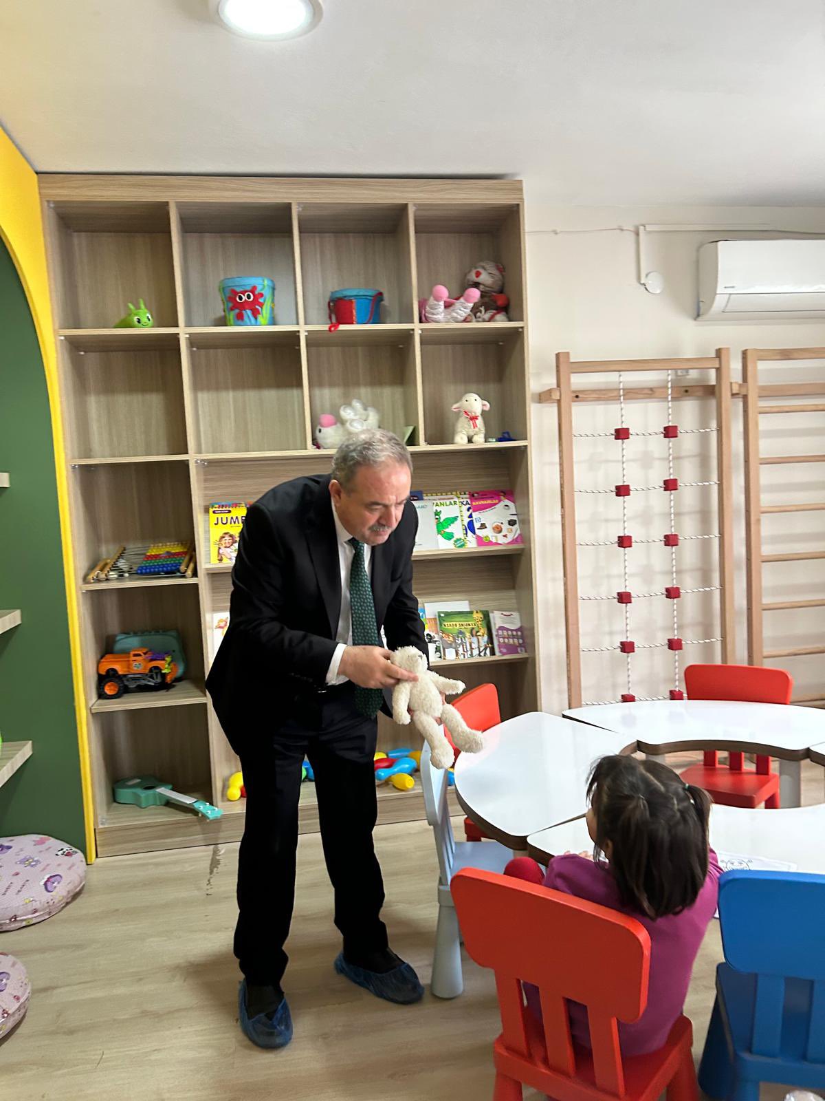Batman Çocuk Evleri Sitesi Müdürlüğünde “ Montessori Eğitim”oyun alanı 