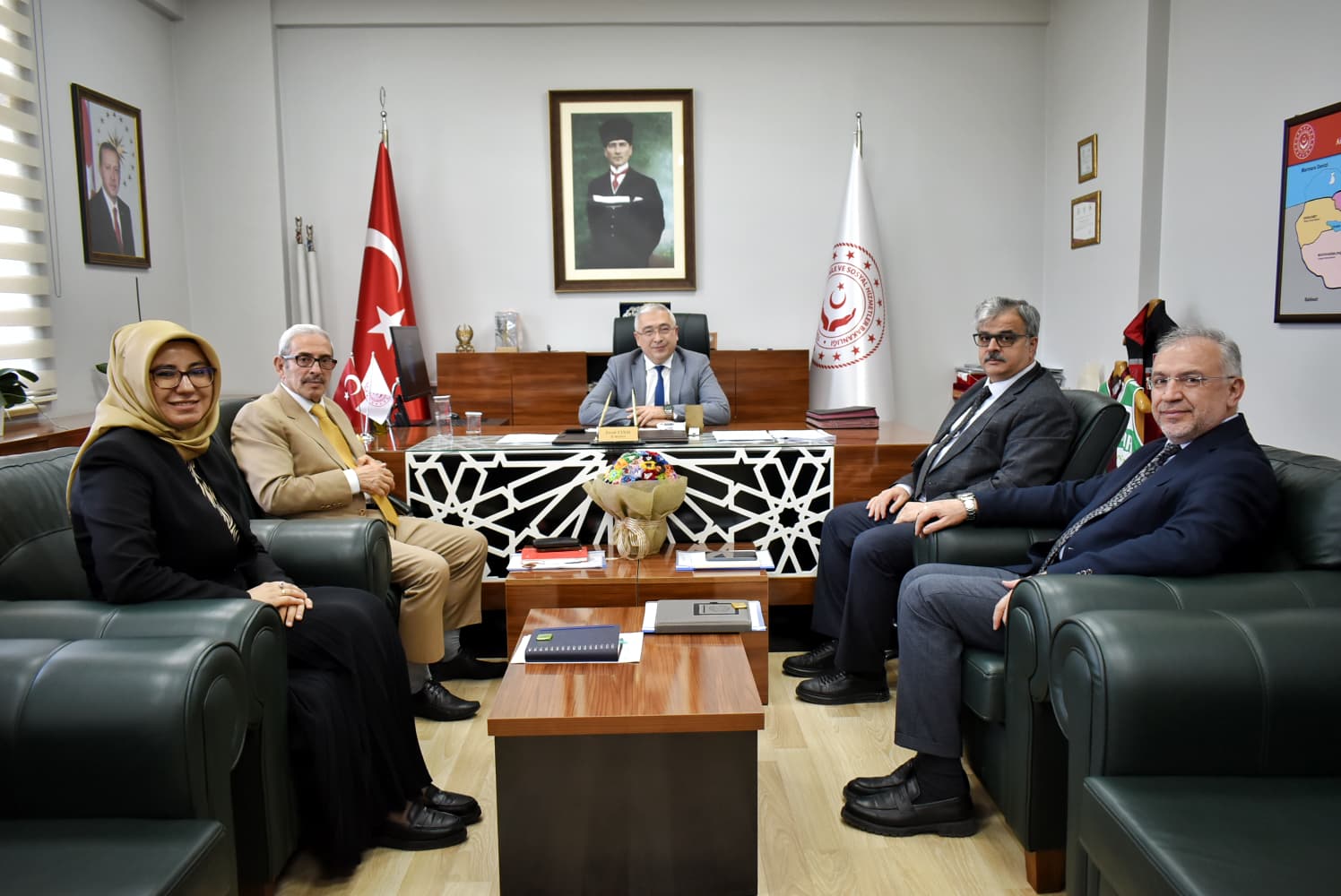 Sosyal Hizmet Coğrafi Alan Sorumluluğu Kapsamında Değerlendirme Toplantısı Gerçekleştirildi