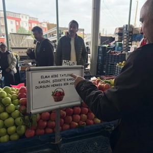 Meram Melikşah Halk Pazarı’nda “Şiddete Hayır” Etkinliği Gerçekleştirildi - fotoğraf 2