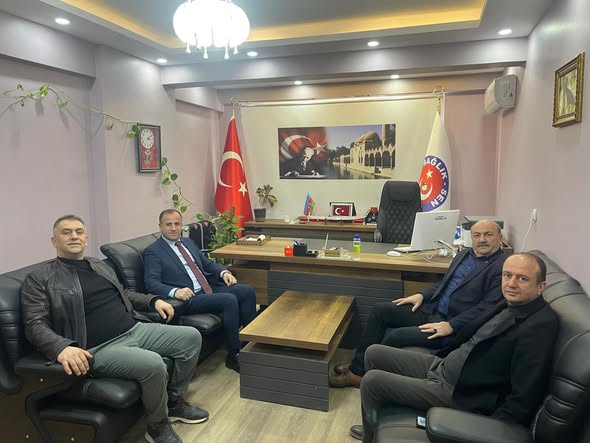 İl Müdürümüz Fatih YILMAZ, Türk Sağlık-Sen Şanlıurfa Şube Başkanlığını Ziyaret Etti.