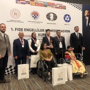 "Seeded Confederation for Disabled People" Held by world chess federation (FIDE) for the first time - fotoğraf 1