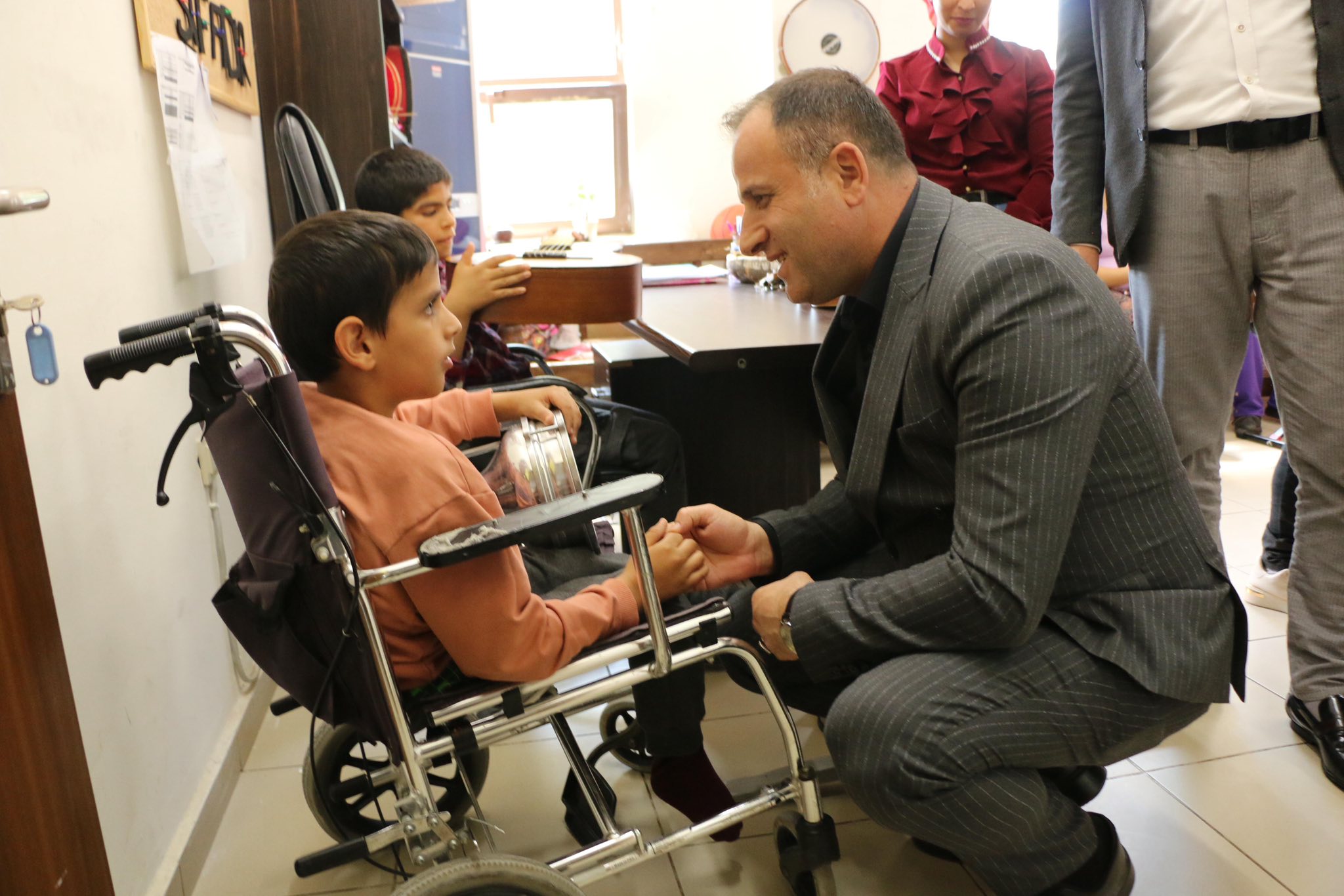 İl Müdürümüz FATİH YILMAZ’dan Engelsiz Yaşam Merkezine Ziyaret