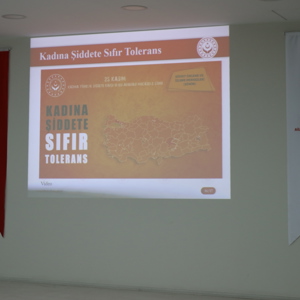 İl Müdürlüğümüzce “Kadına Yönelik Şiddetle Mücadele Koordinasyon Planı” Tanıtım Programı Düzenlendi. - fotoğraf 1