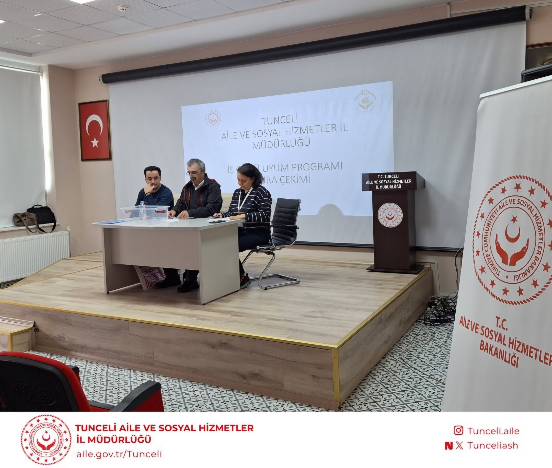 İşgücü Uyum Programı (İUP) Kura Çekimi Gerçekleştirildi