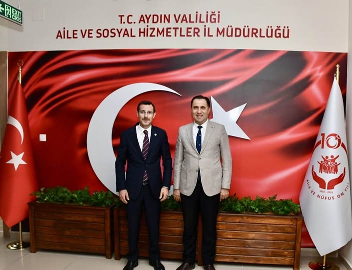 Bozdoğan Kaymakamımız Sayın Yunus Emre Polat, İl Müdürümüz İlkay Türkoğlu’na İadeyi Ziyareti