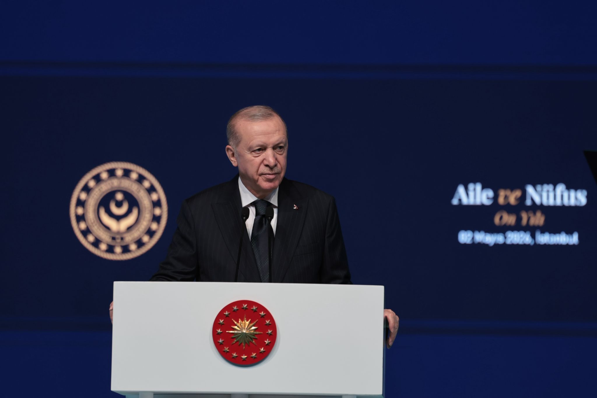 Cumhurbaşkanı Erdoğan ve Bakanımız Göktaş, Aile ve Nüfus 10 Yılı Vizyon Tanıtım Programı'na katıldı