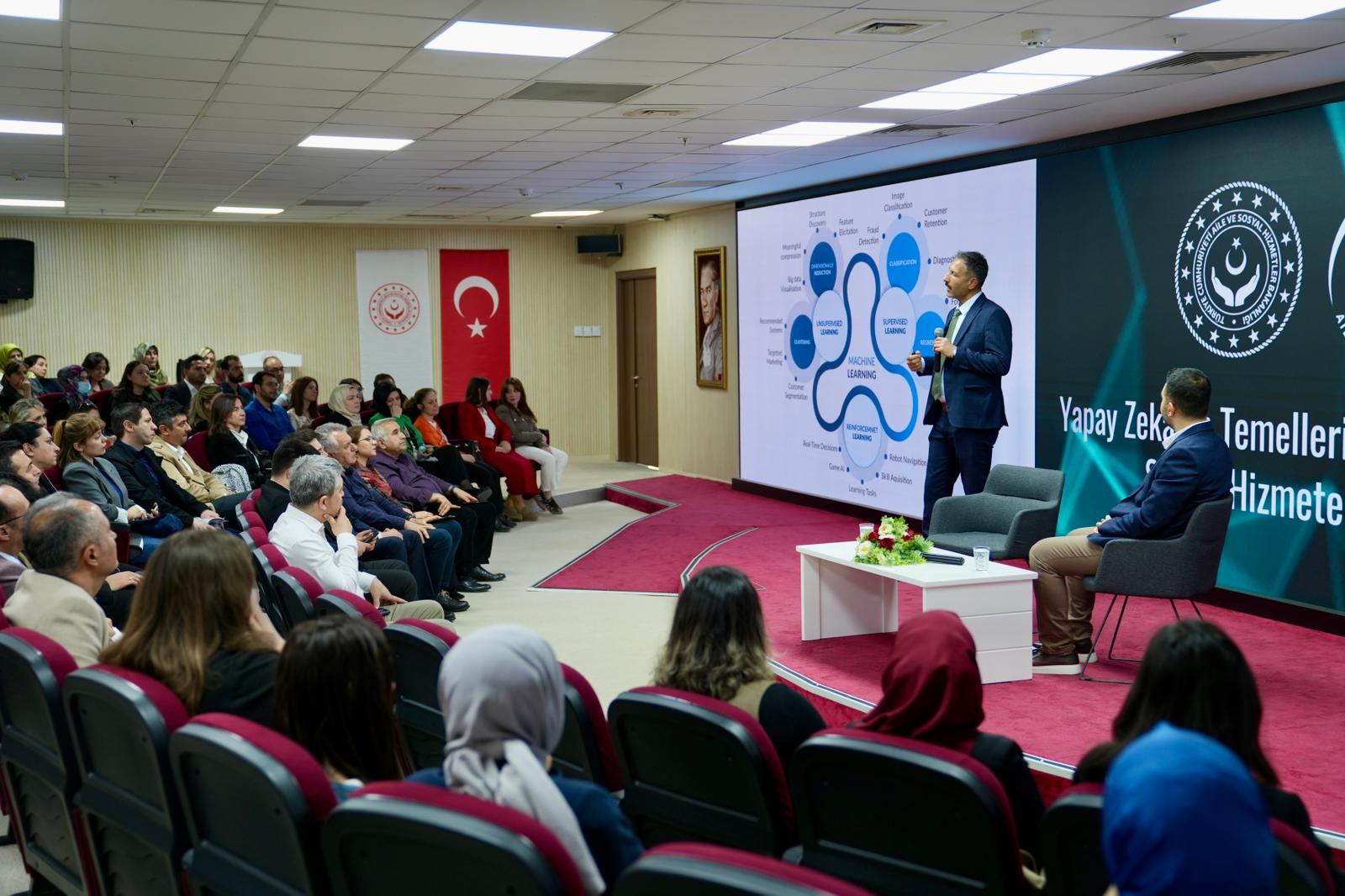 Bakanlığımız Personeline Yönelik “Yapay Zekâ ve Sosyal Hizmet” Paneli Düzenlendi