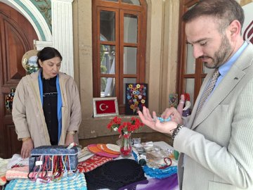 Özel Bireylerimizin El Emeği Ürünleri Sergilendi