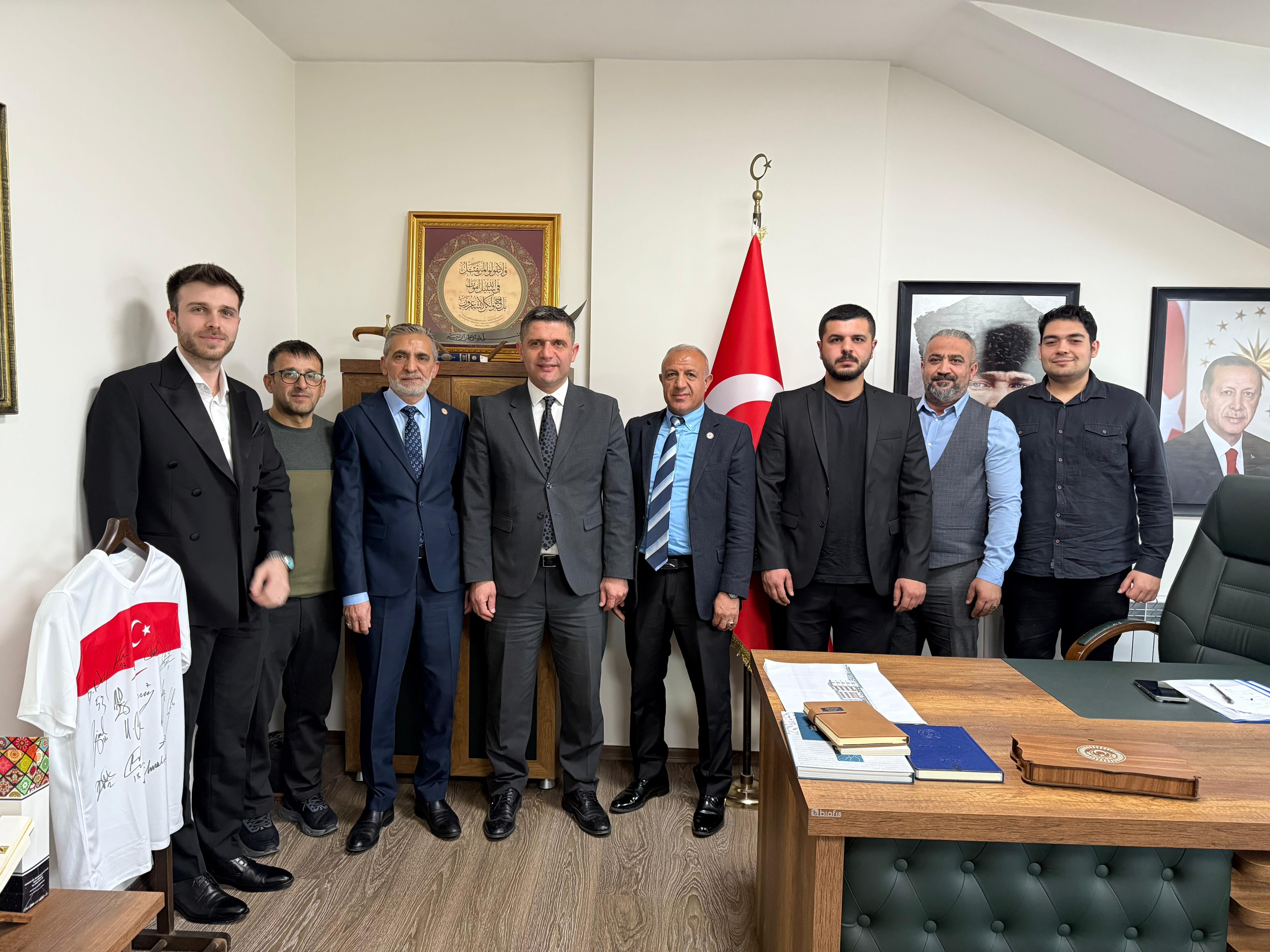 Şehit Gazi Kamu Sendikası’ndan İl Müdürümüze Ziyaret
