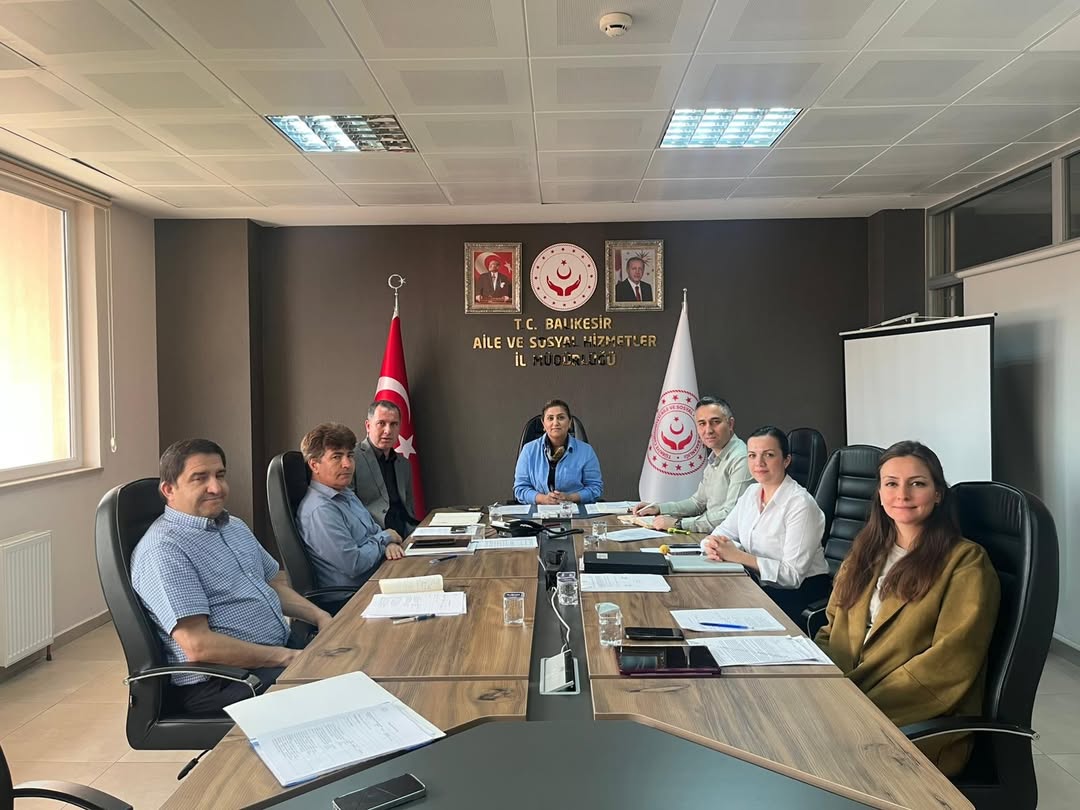 İl Müdürlüğü İş ve İşlemleri Değerlendirme Toplantısı Gerçekleştirildi