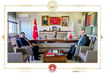 İl Özel İdaresi Genel Sekreteri Tolga ERENER’den İl Müdürümüz Ender YANIK’a Hayırlı Olsun Ziyareti