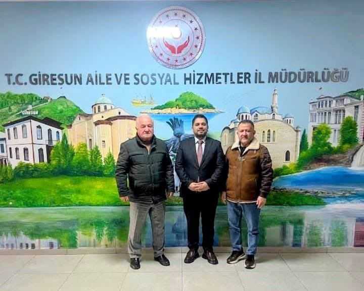Giresun Esnaf ve Sanatkârlar Odaları Birliği Başkanından İl Müdürümüze Ziyaret