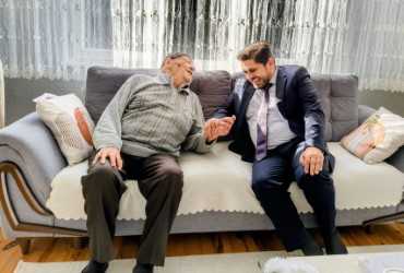 İl Müdürümüzden Kahraman Kore Gazimiz Ahmet ÇAKIR’a Ziyaret