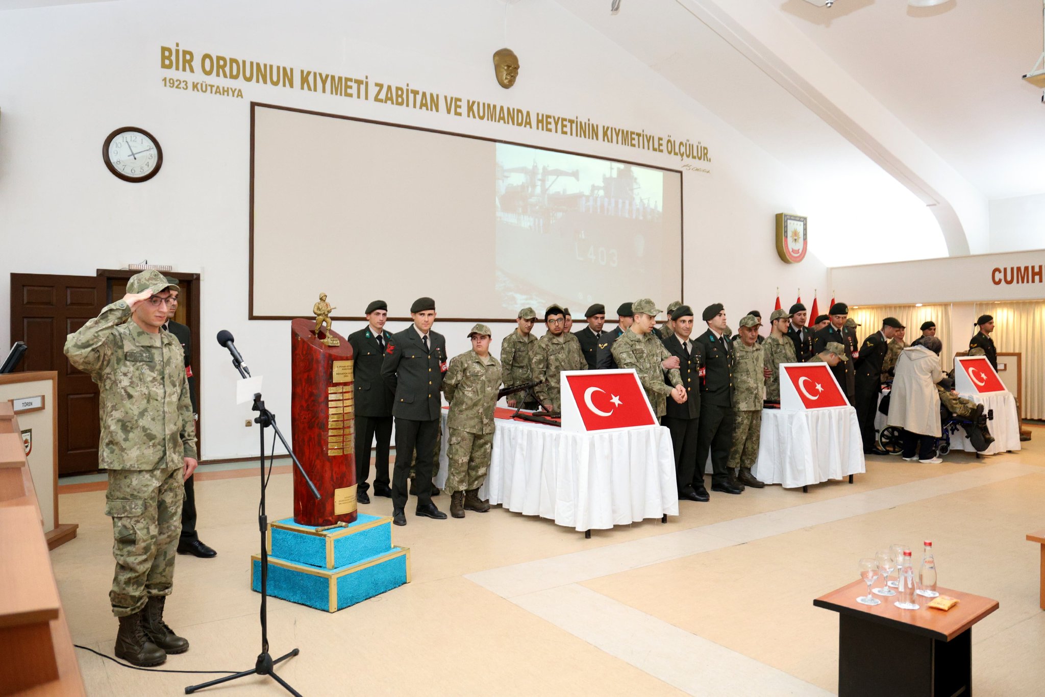 10–16 Mayıs Engelliler Haftası Kapsamında Düzenlenen Temsili Askerlik Töreni