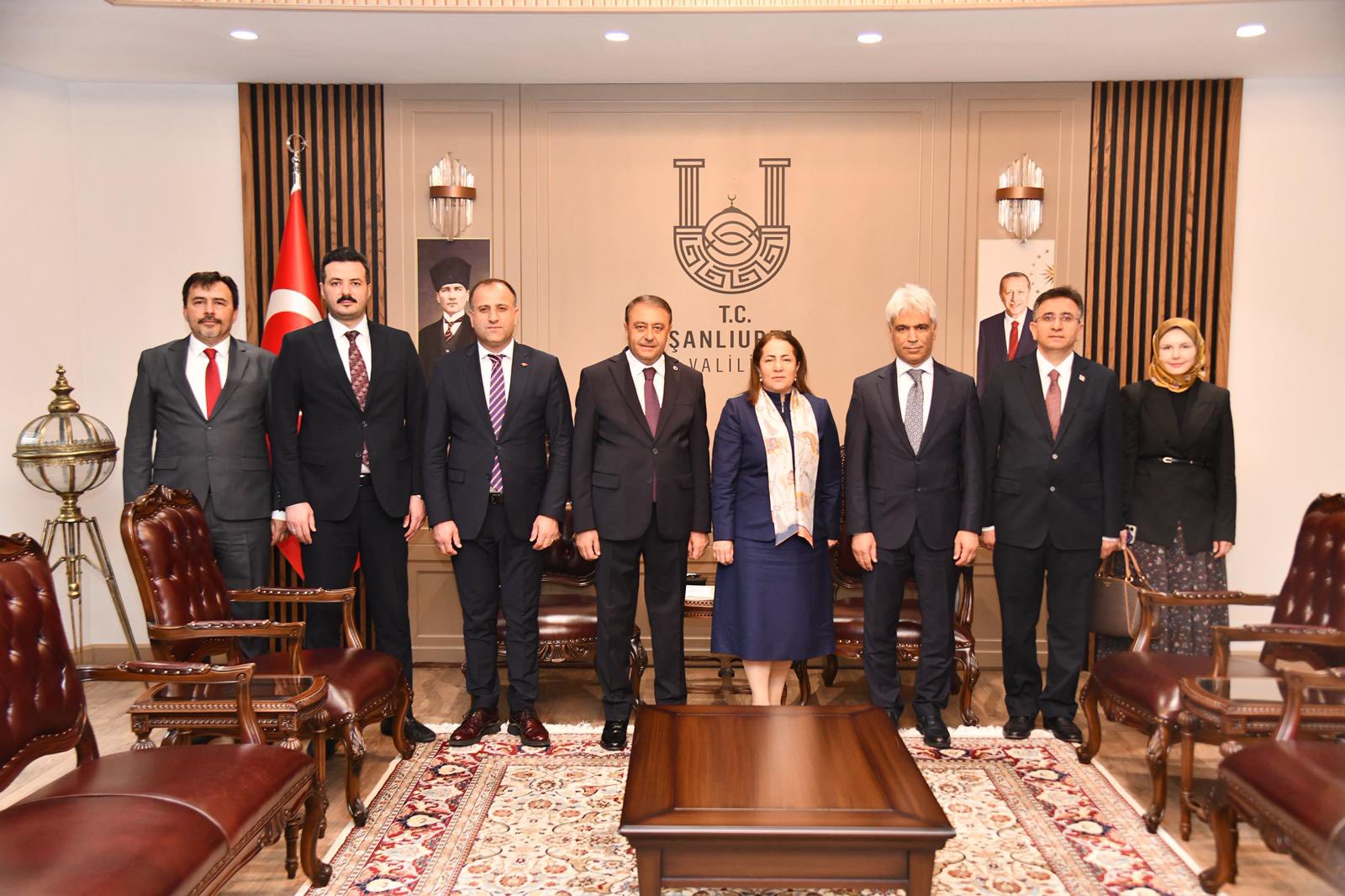 Bakan Yardımcımız Sayın Sevim SAYIM MADAK ve Beraberindeki Heyet İle Birlikte Valiliğimizi Ziyaret Ettik.