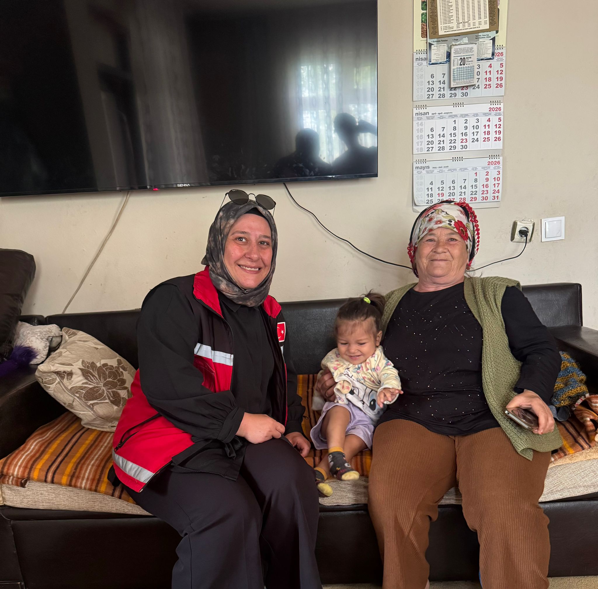 Kurban Bayramı Dolayısıyla Yaşlı Vatandaşlara Ziyaret Gerçekleştirildi.