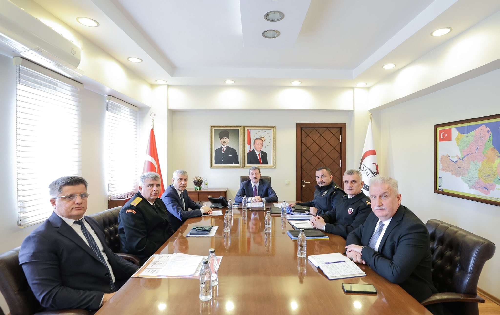 Samsun’da İl Güvenlik ve Asayiş Koordinasyon Toplantısı Gerçekleştirildi