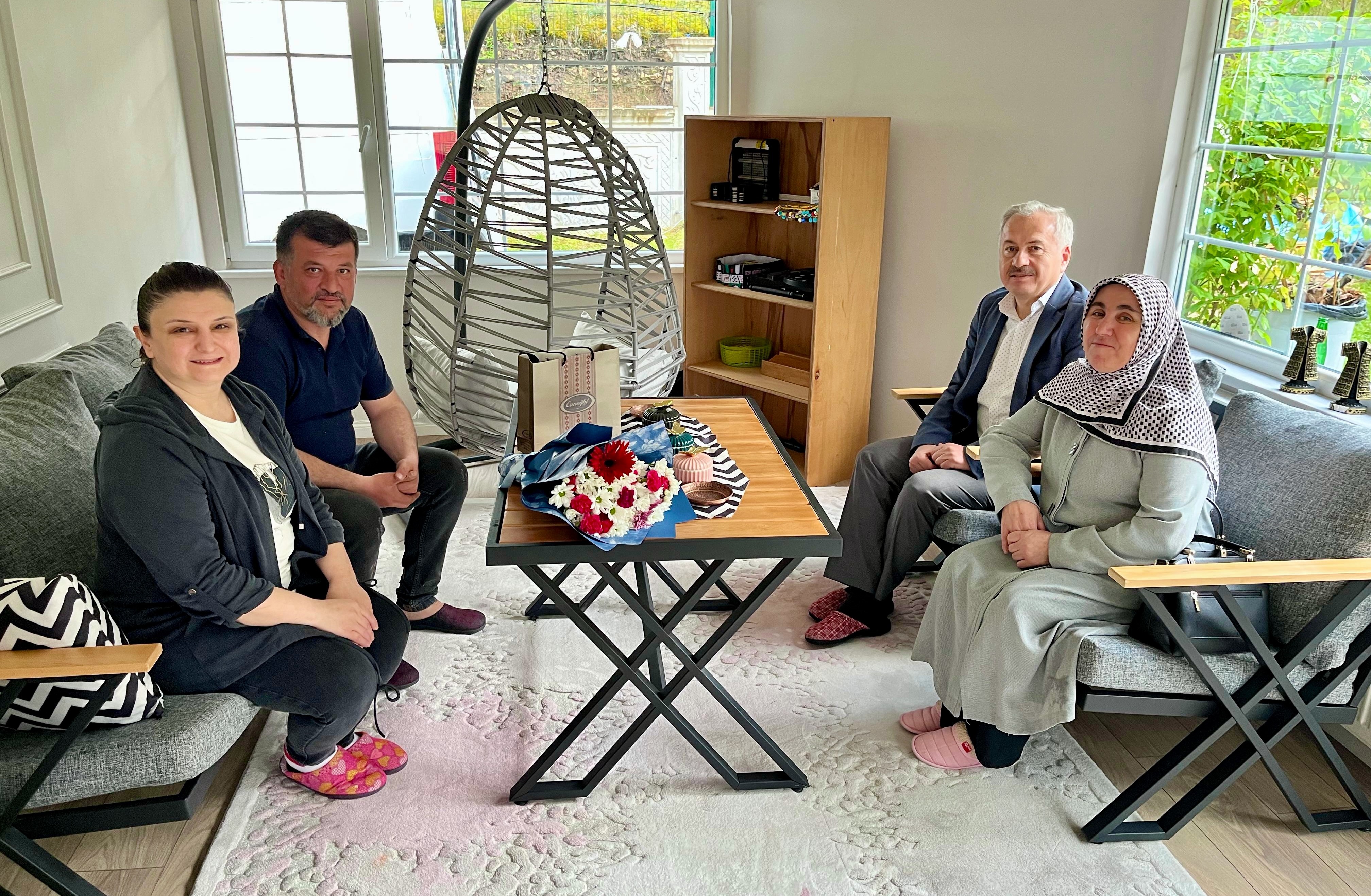 Sevgi, Emek ve Fedakarlığın En Güzel Hali, İl Müdürümüzden Hızarcıoğlu Ailesine Ziyaret