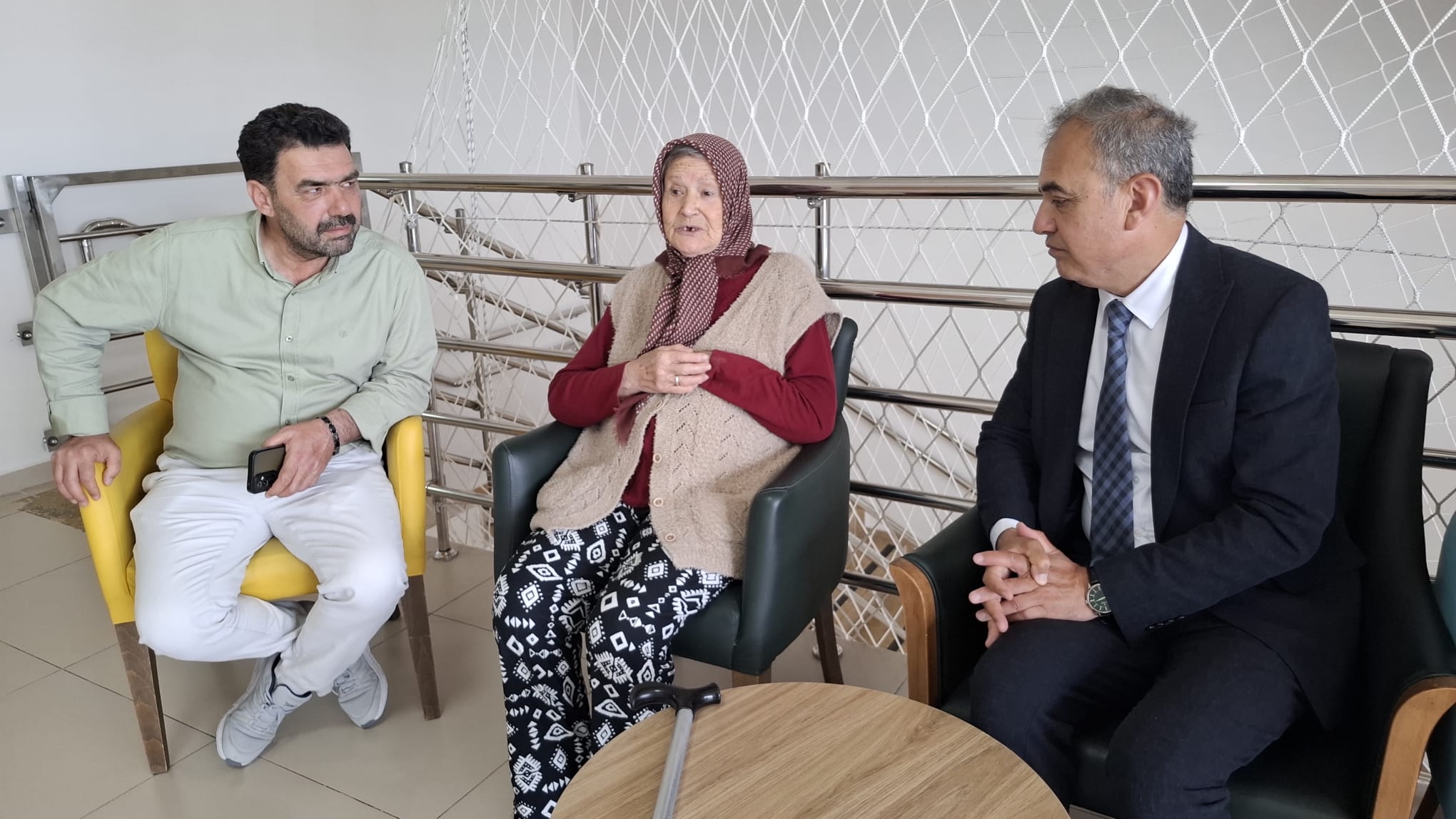 İl Müdürlüğümüze bağlı Hilmi Hafize Evin Huzurevi ziyaret edildi.