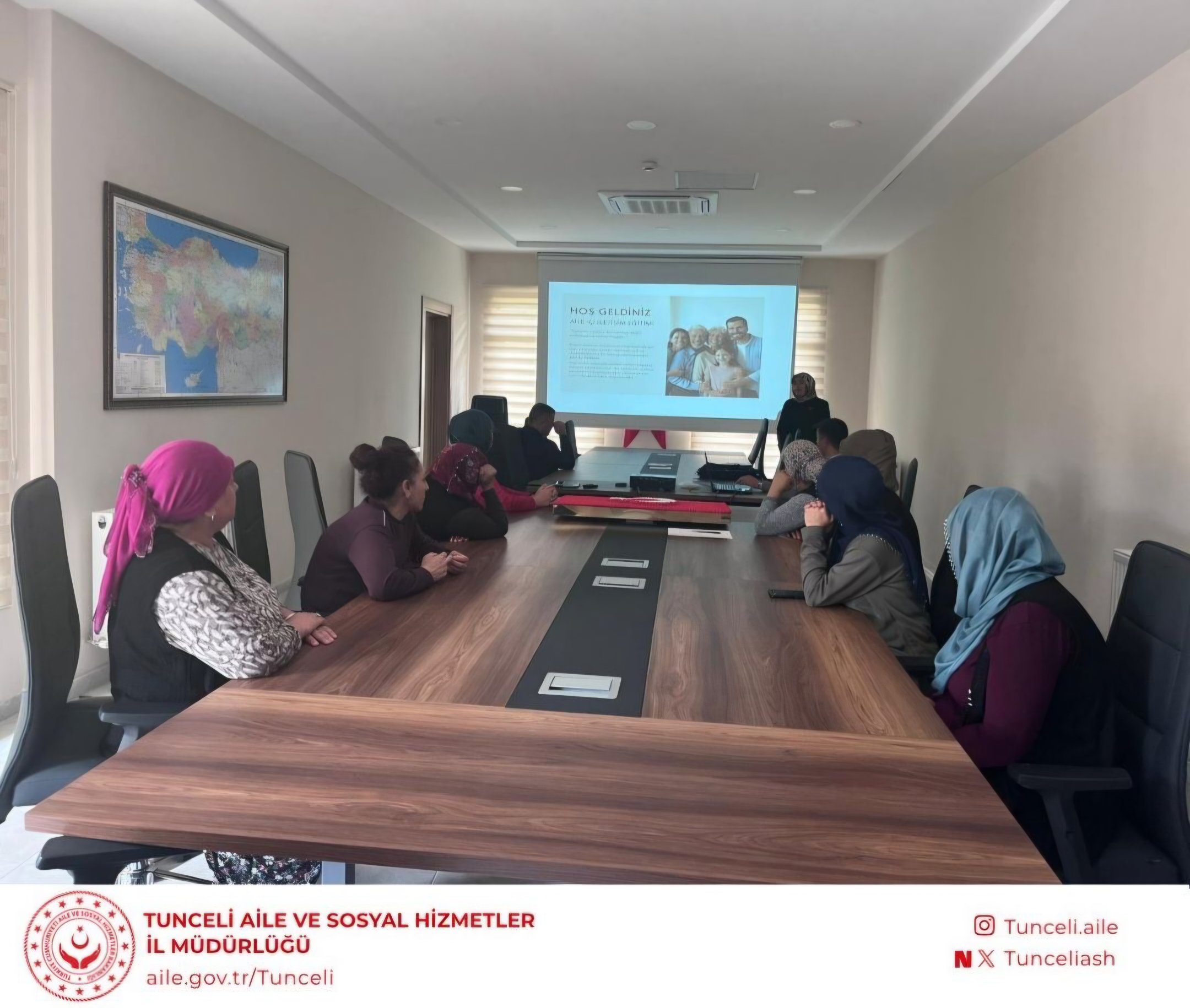 Aile Eğitim Programı (AEP) Kapsamında “Aile İçi İletişim” Konulu Eğitim Gerçekleştirildi