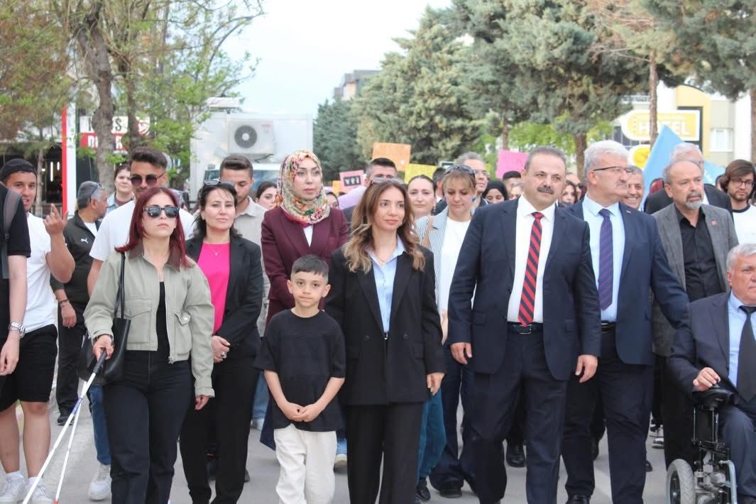 10-16 Mayıs Engelliler Haftası Farkındalık Yürüyüşü