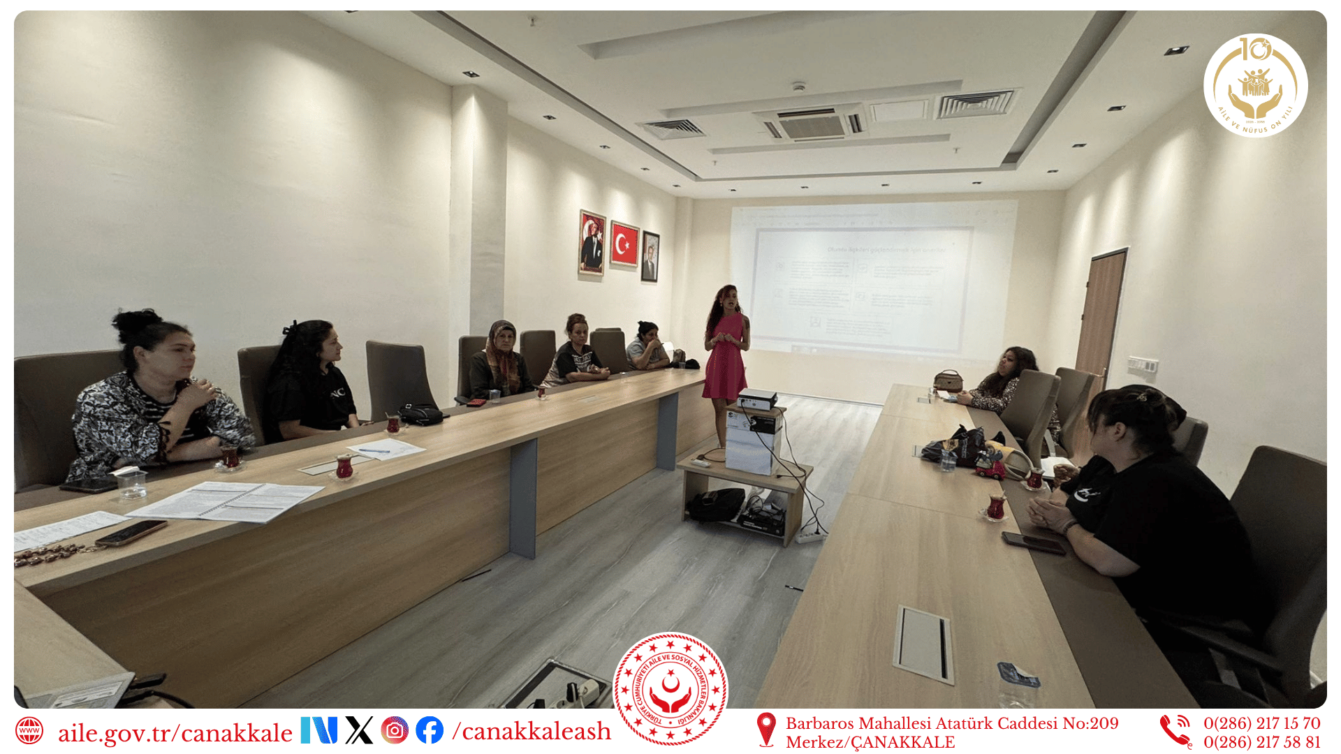 👨‍👩‍👧‍👦 Modüler Aile Eğitim Programı Gerçekleştirildi