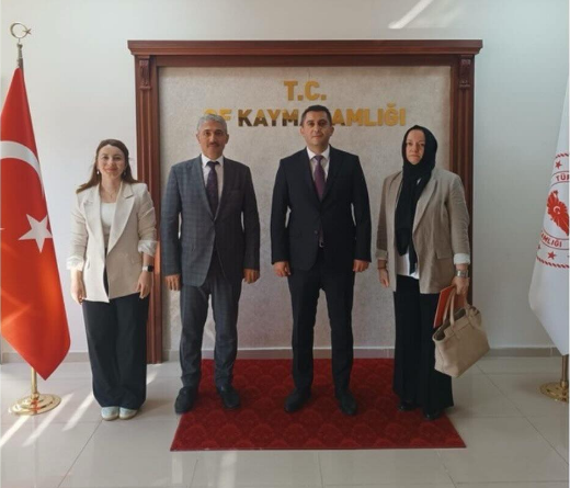 Of Kaymakamlığı’Na Ve Dernekpazarı Kaymakamlığı’na Ziyaret Gerçekleştirildi.