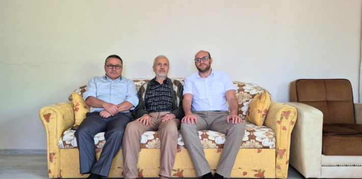 Şehidimiz Muhittin Delimehmet’in Kıymetli Babası Ahmet Delimehmet Hanelerinde Ziyaret Edildi.