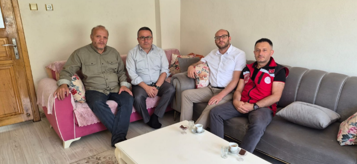 Şehidimiz Sinan Hamza’nın Kıymetli Babası İsmail Hamza Hanesinde Ziyaret Edildi