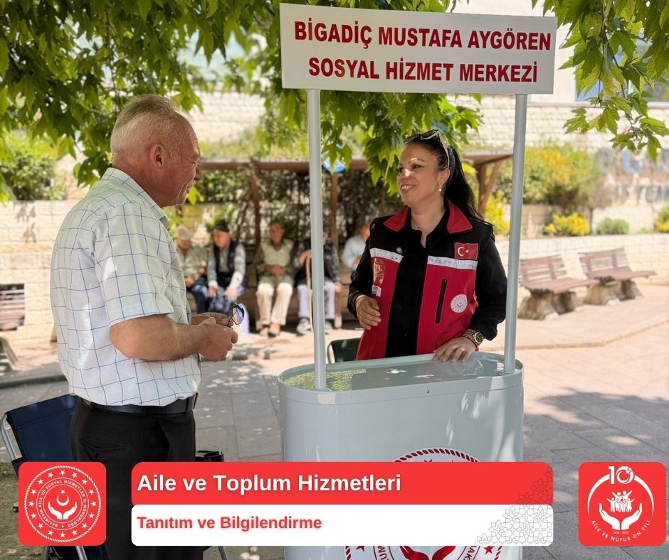 Bigadiç SHM’den Bilgilendirme Çalışması