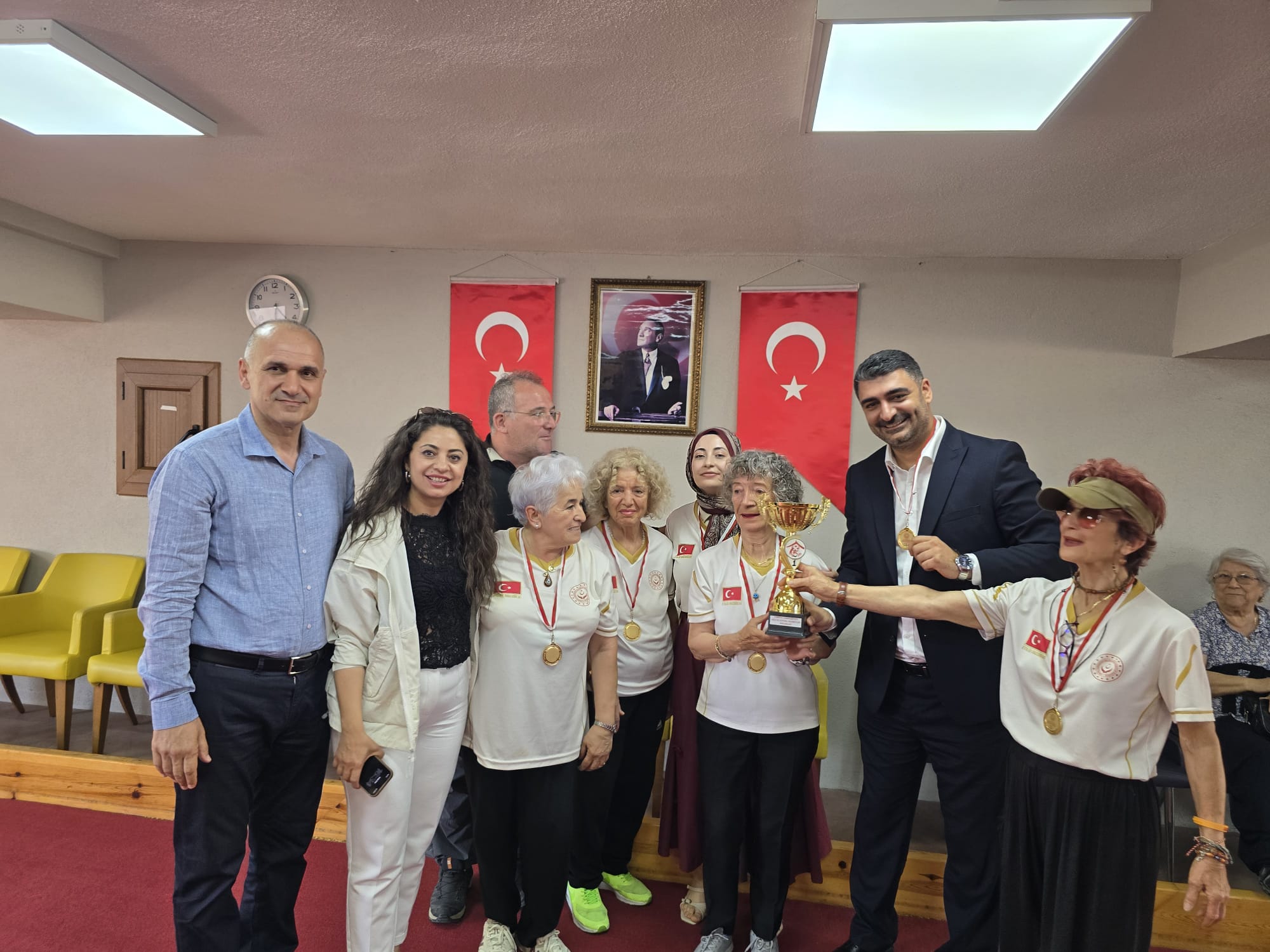 Huzurevleri Arası Bocce Turnuvası Şampiyonları Belli Oldu