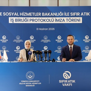 Aile ve Sosyal Hizmetler Bakanlığı ile Sıfır Atık Vakfından işbirliği protokolü - fotoğraf 1