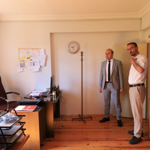  Erzincan Aile Ve Sosyal Hizmetler İl Müdürlüğü Görevine Başlayan İl Müdürümüz Sayın Abdulhalim Ünalan, Göreve Başlamasının Ardından İl Kabul Üzümlü Çocuk Evleri Sitesi Merkezimizi Ziyaret Etti. - fotoğraf 1