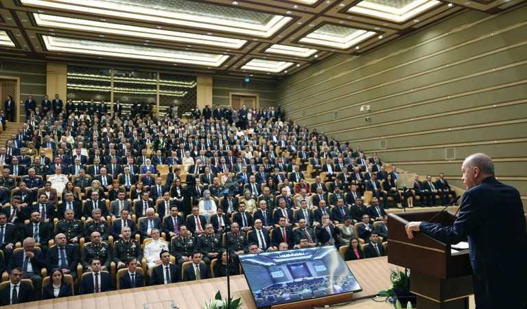 Cumhurbaşkanlığı Külliyesi’nde düzenlenen Millî Güvenlik Konferansları Açılış Töreni’ne katılım sağlandı