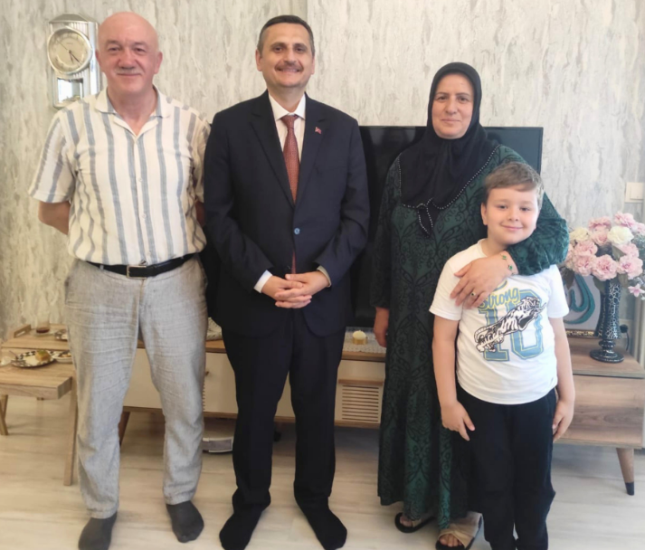 Koruyucu Ailemiz Nurşen–Harun Kantarci Ziyaret Edildi.