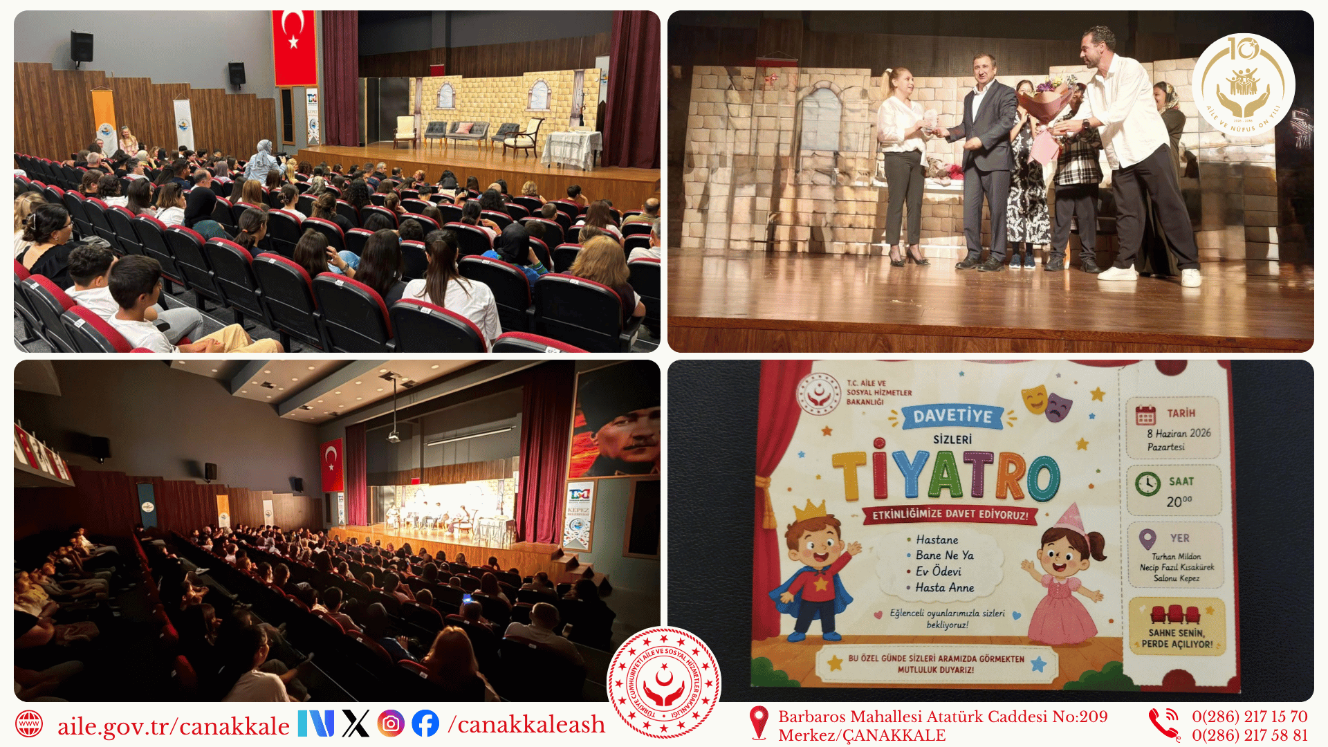 Çocuklarımızdan Unutulmaz Tiyatro Gösterisi 🎭👏🌟